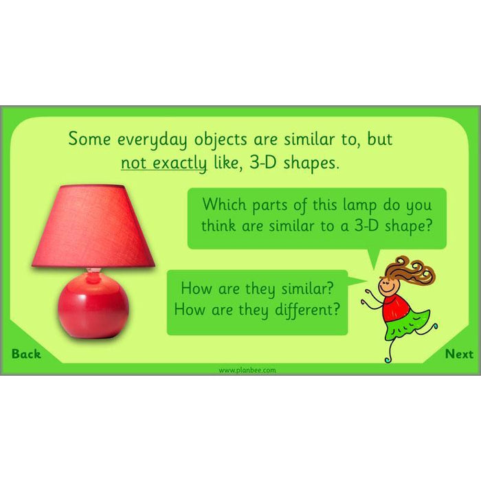 PlanBee Let's Sort Shapes and Objects: Year 2 shapes lesson planning