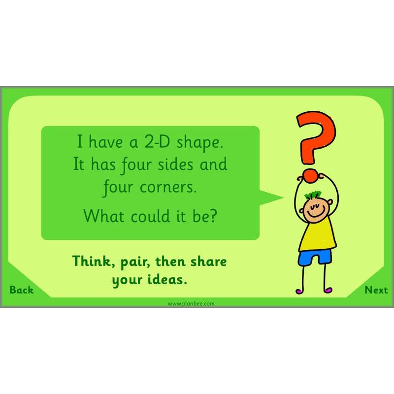 PlanBee Let's Sort Shapes and Objects: Year 2 shapes lesson planning