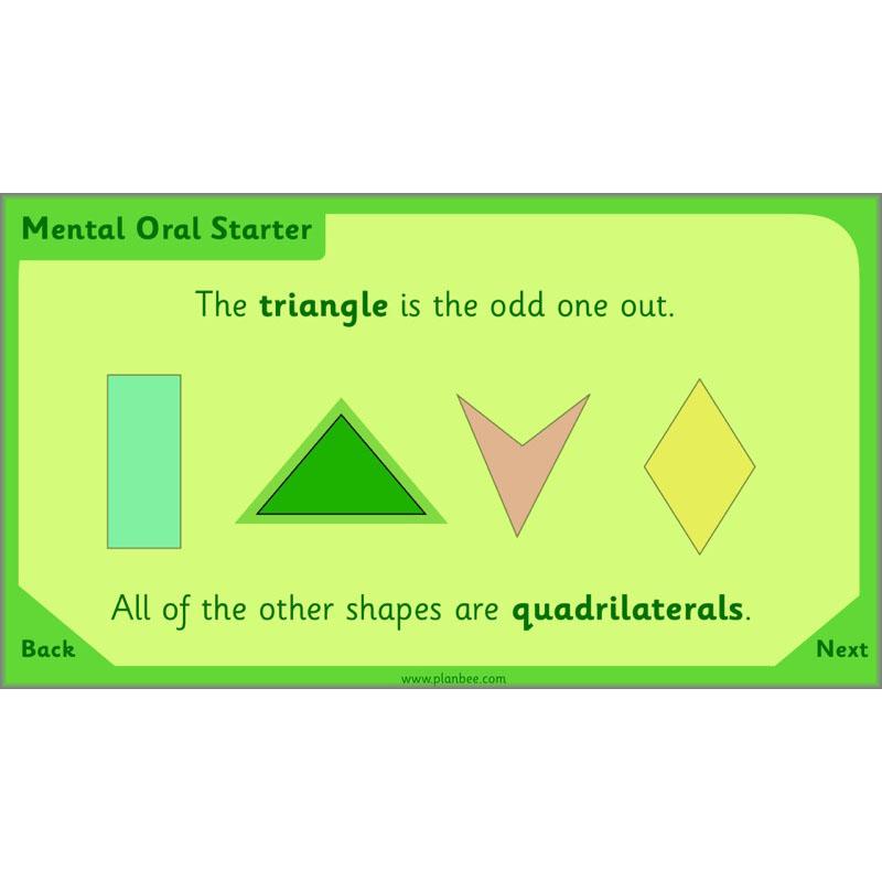 PlanBee Let's Sort Shapes and Objects: Year 2 shapes lesson planning