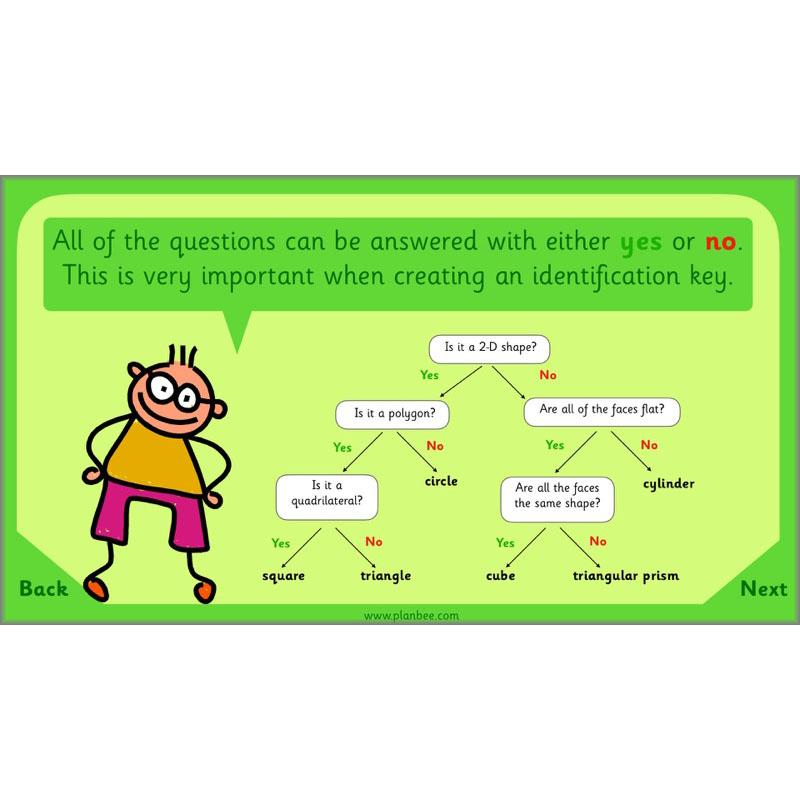 PlanBee Let's Sort Shapes and Objects: Year 2 shapes lesson planning