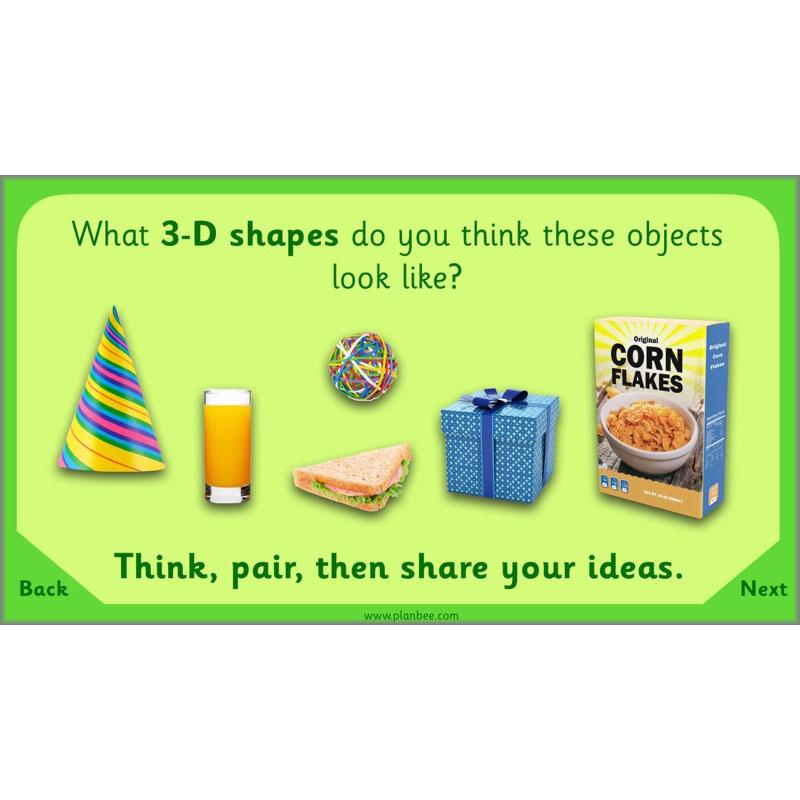 PlanBee Let's Sort Shapes and Objects: Year 2 shapes lesson planning