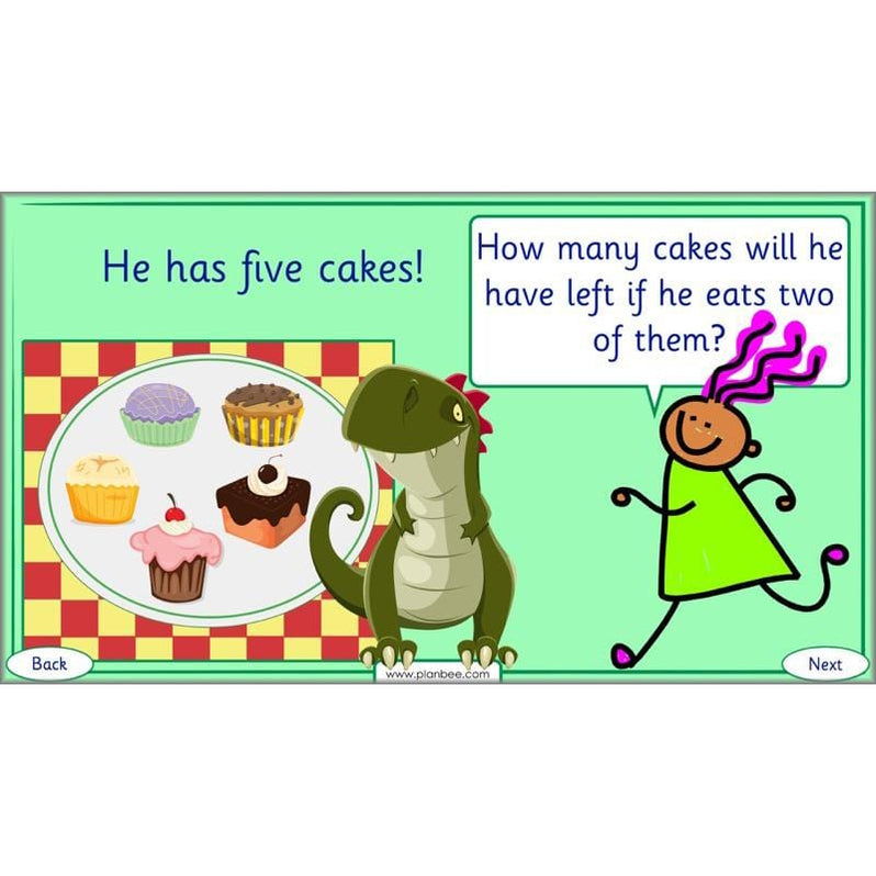 Practical Subtraction Year 1 Maths Lesson By Planbee