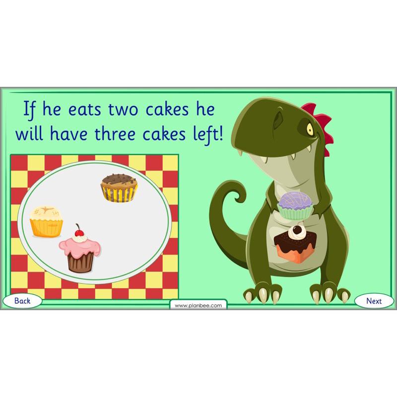 PlanBee Practical Subtraction Year 1 Maths Lesson by PlanBee