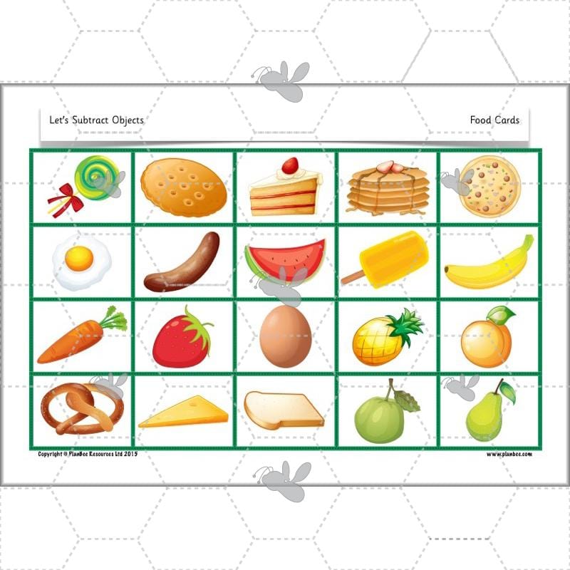 PlanBee Practical Subtraction Year 1 Maths Lesson by PlanBee