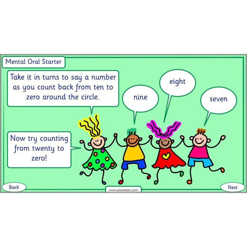 Practical subtraction year 1 maths lesson by planbee
