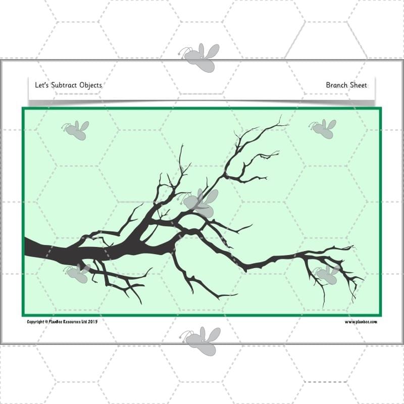 PlanBee Practical Subtraction Year 1 Maths Lesson by PlanBee