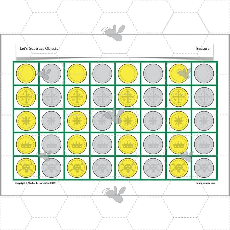 PlanBee Practical Subtraction Year 1 Maths Lesson by PlanBee