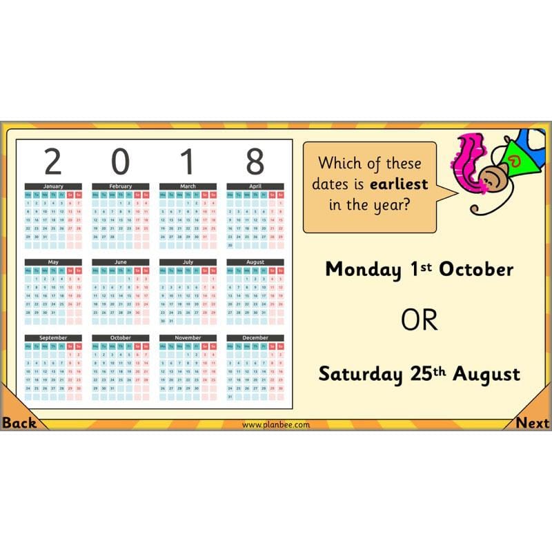 PlanBee Let's tell the time - KS1 Year 1 complete planning
