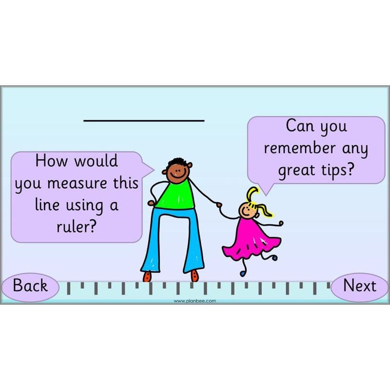PlanBee Let's Use a Ruler! - KS1 Complete Maths Planning and Resources
