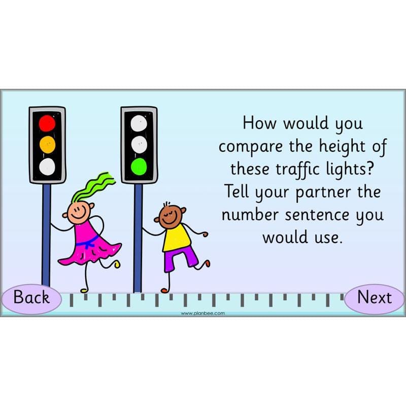 PlanBee Let's Use a Ruler! - KS1 Complete Maths Planning and Resources