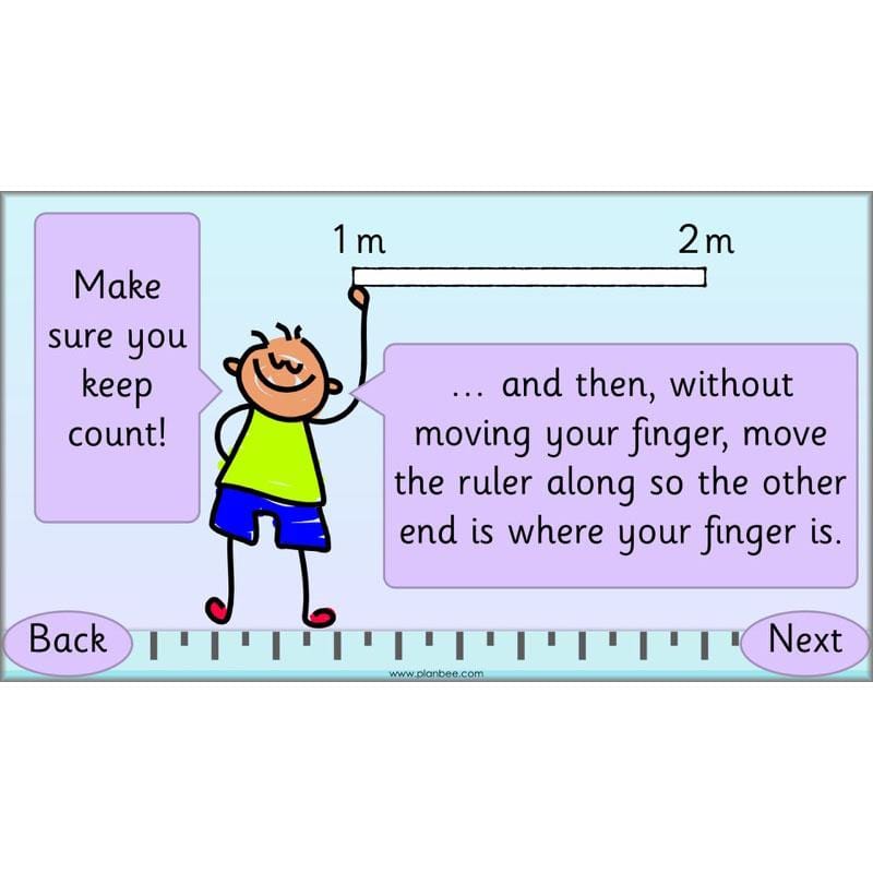 PlanBee Let's Use a Ruler! - KS1 Complete Maths Planning and Resources