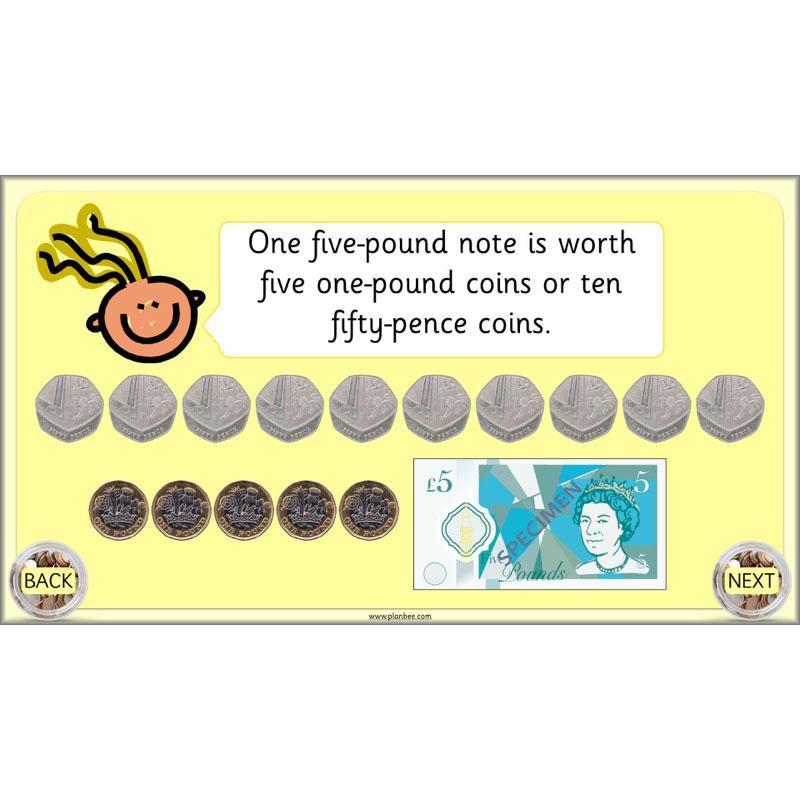 PlanBee Let's use money: Maths money planning for Year 1