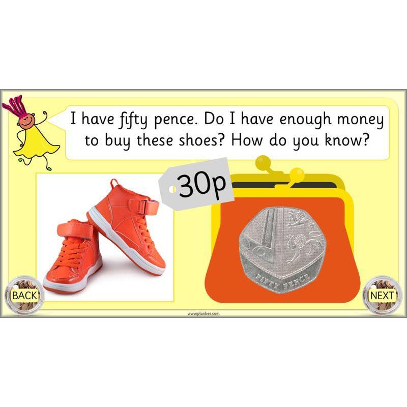 PlanBee Let's use money: Maths money planning for Year 1