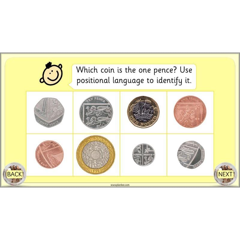 PlanBee Let's use money: Maths money planning for Year 1