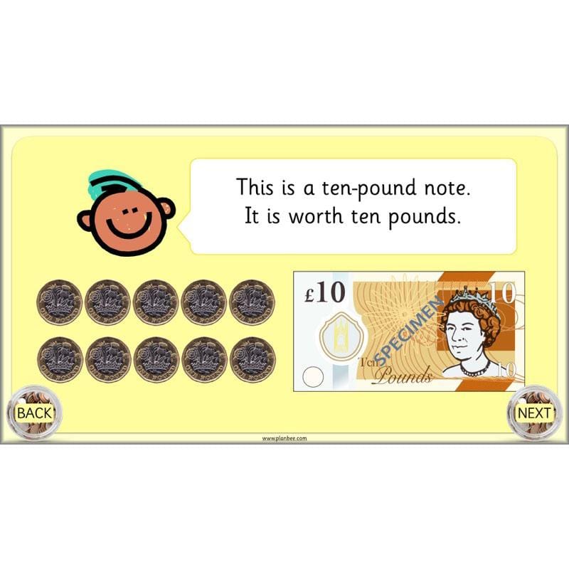 PlanBee Let's use money: Maths money planning for Year 1