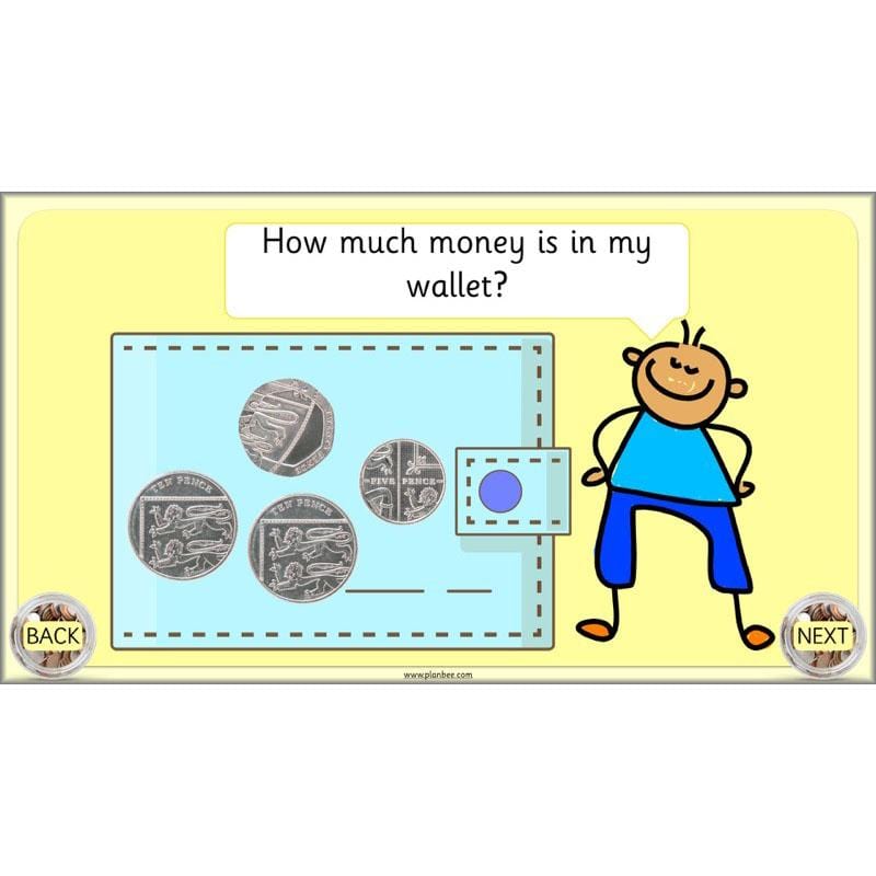 PlanBee Let's use money: Maths money planning for Year 1
