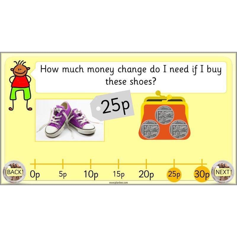 PlanBee Let's use money: Maths money planning for Year 1