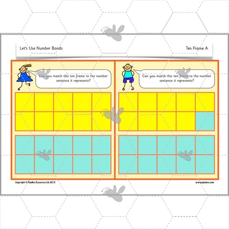 PlanBee Let's Use Number Bonds! KS1 Maths Lessons and Resources Year 2