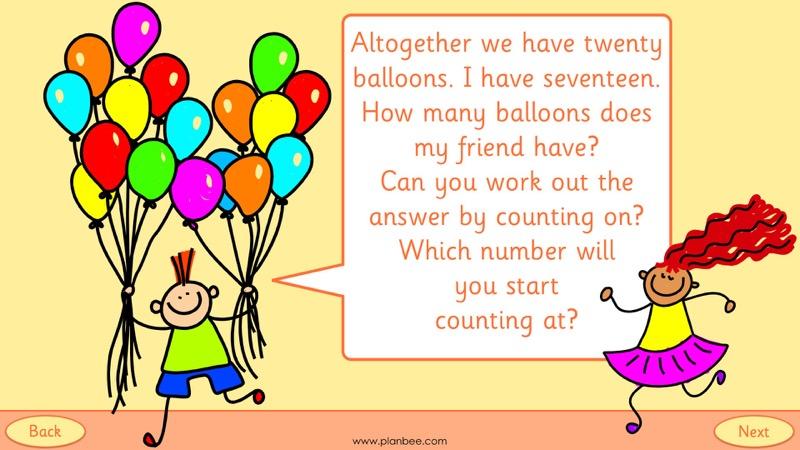 PlanBee Let's Use Number Bonds! KS1 Maths Lessons and Resources Year 2