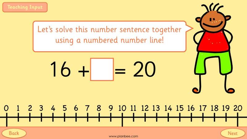 PlanBee Let's Use Number Bonds! KS1 Maths Lessons and Resources Year 2