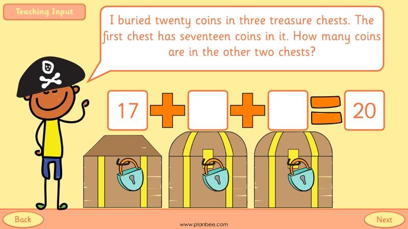 PlanBee Let's Use Number Bonds! KS1 Maths Lessons and Resources Year 2