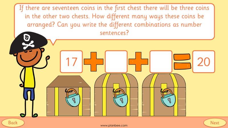 PlanBee Let's Use Number Bonds! KS1 Maths Lessons and Resources Year 2