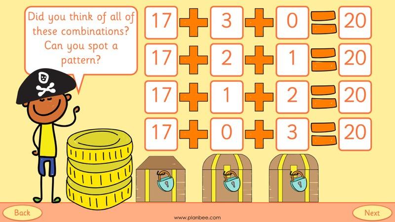PlanBee Let's Use Number Bonds! KS1 Maths Lessons and Resources Year 2