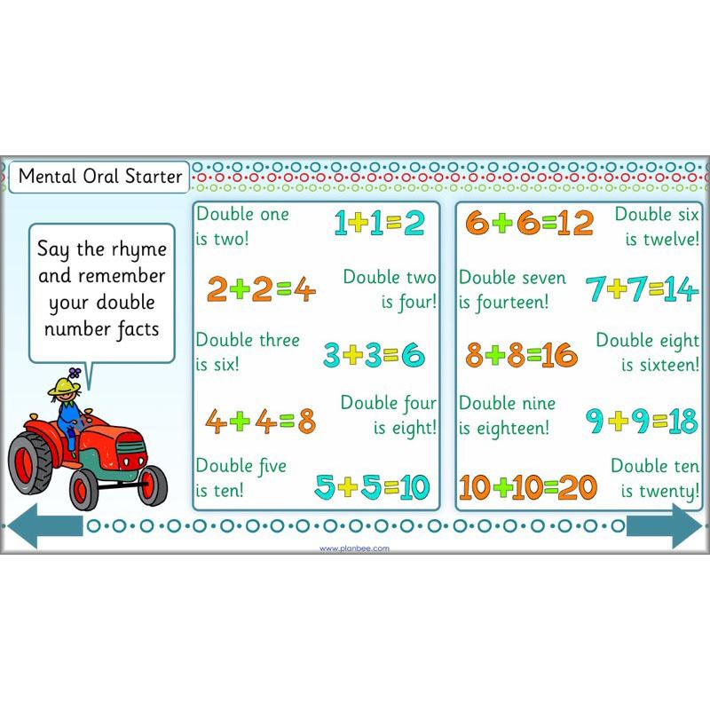 PlanBee Let's use number facts - Year 1 Maths activity pack
