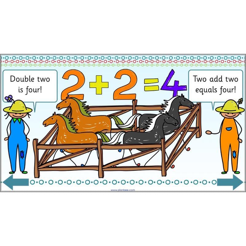 PlanBee Let's use number facts - Year 1 Maths activity pack