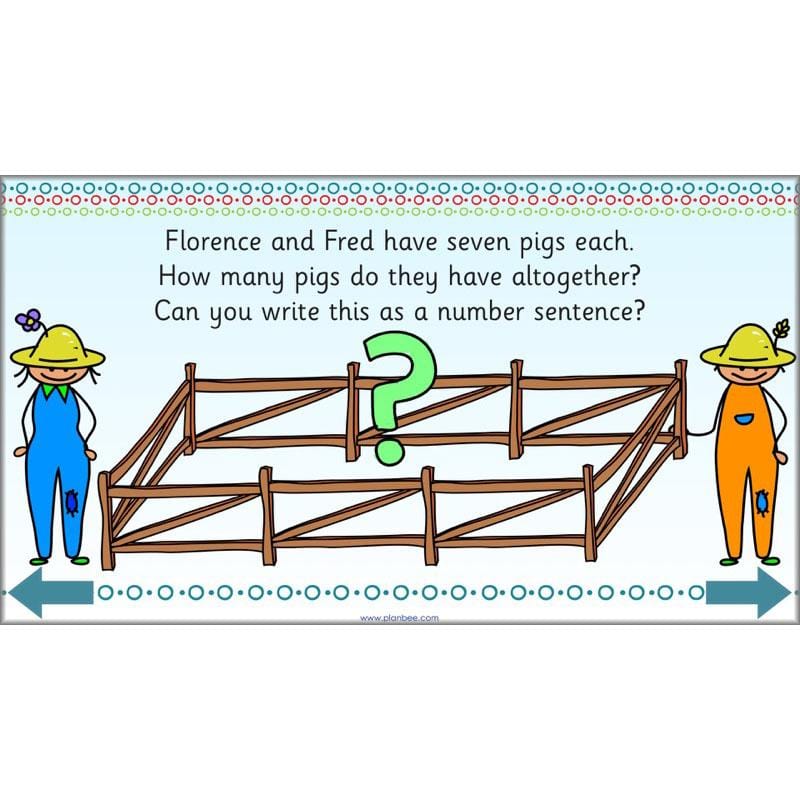 PlanBee Let's use number facts - Year 1 Maths activity pack