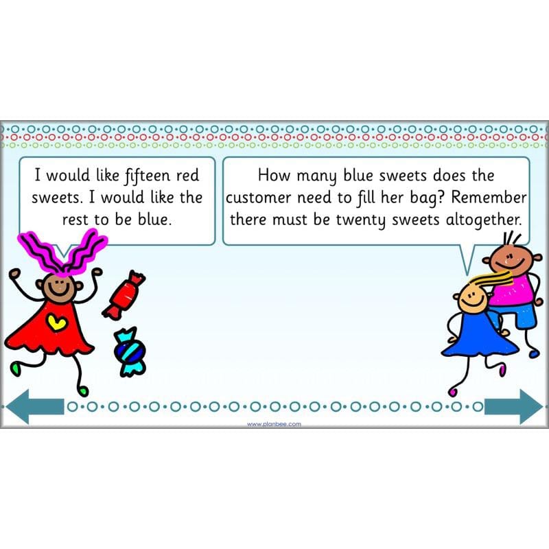 PlanBee Let's use number facts - Year 1 Maths activity pack