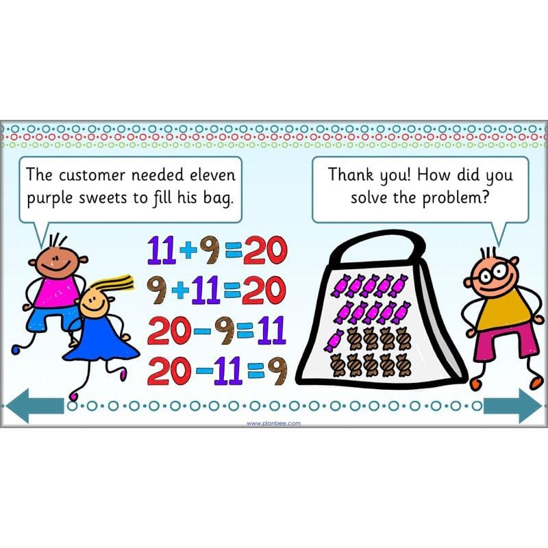 PlanBee Let's use number facts - Year 1 Maths activity pack