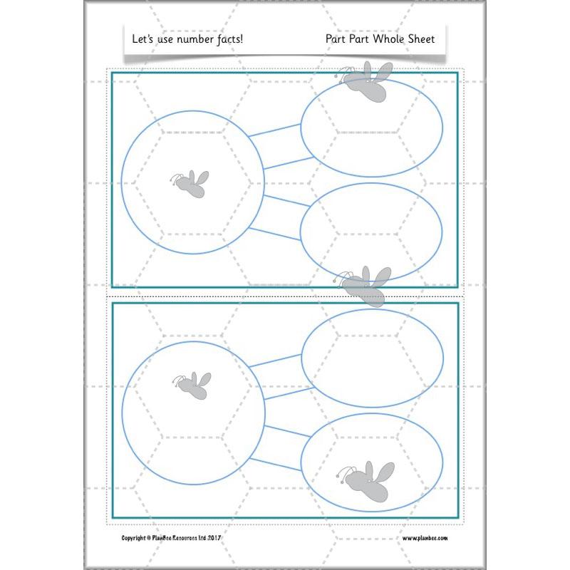PlanBee Let's use number facts - Year 1 Maths activity pack