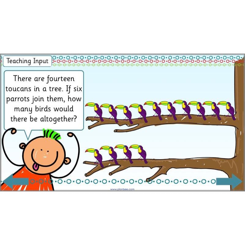 PlanBee Let's use number facts - Year 1 Maths activity pack