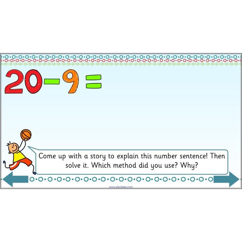PlanBee Let's use number facts - Year 1 Maths activity pack