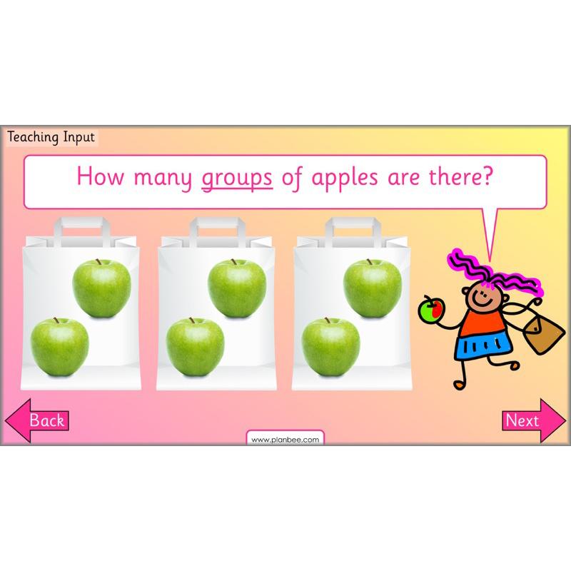 PlanBee Let's use number patterns: Year 2 number sequences