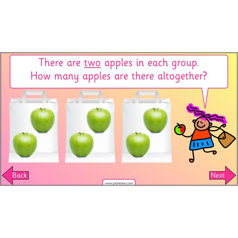 PlanBee Let's use number patterns: Year 2 number sequences