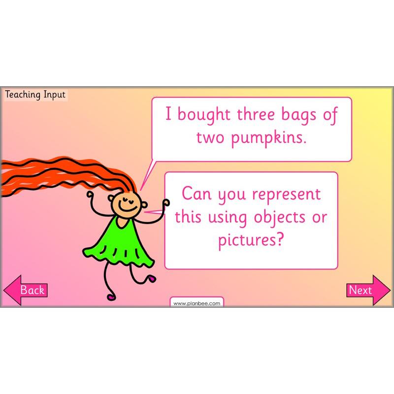 PlanBee Let's use number patterns: Year 2 number sequences