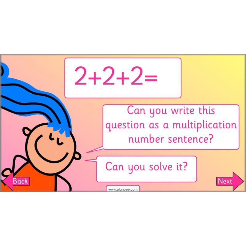 PlanBee Let's use number patterns: Year 2 number sequences