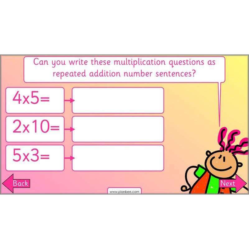 PlanBee Let's use number patterns: Year 2 number sequences