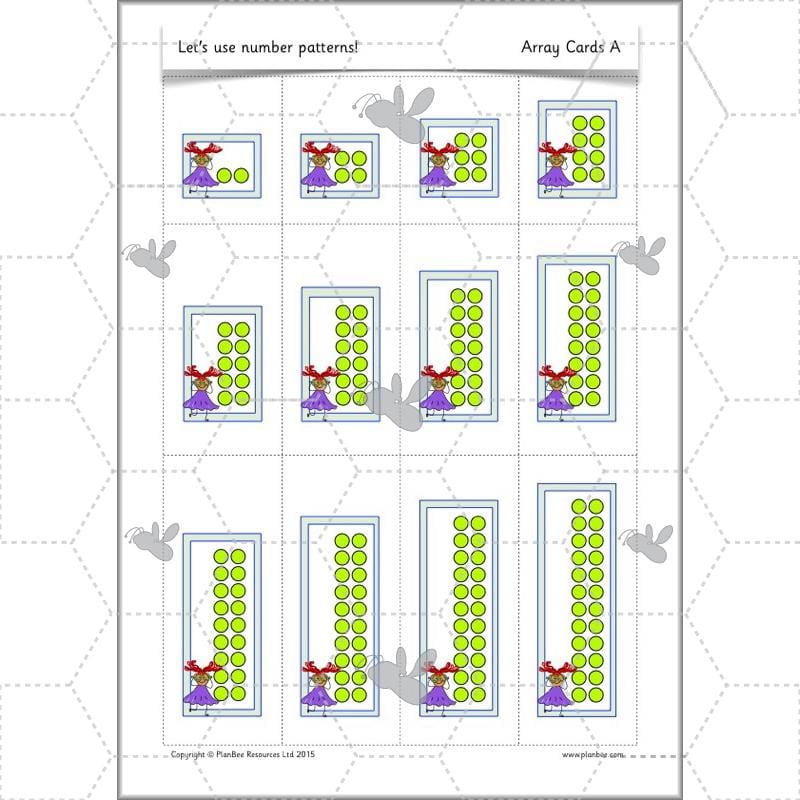 PlanBee Let's use number patterns: Year 2 number sequences