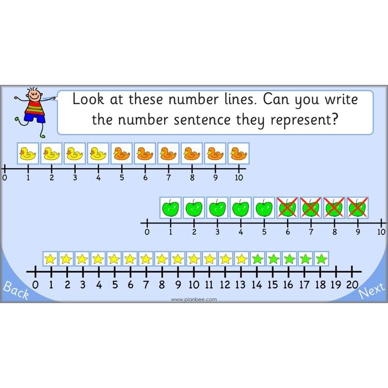 PlanBee Let's use numbers to 100 - Year 1 Maths resource pack