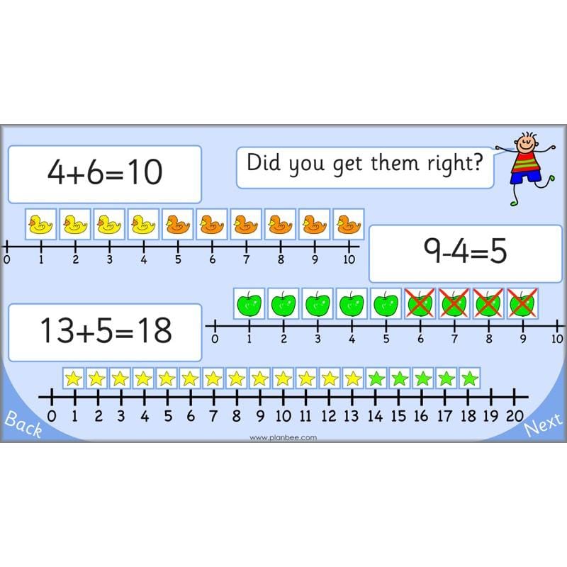 PlanBee Let's use numbers to 100 - Year 1 Maths resource pack