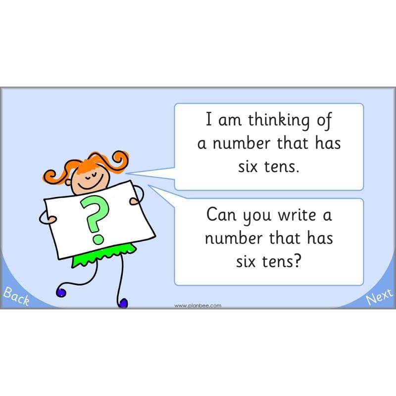 PlanBee Let's use numbers to 100 - Year 1 Maths resource pack
