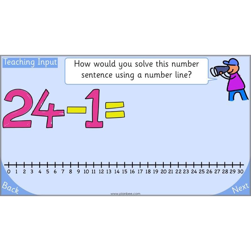 PlanBee Let's use numbers to 100 - Year 1 Maths resource pack