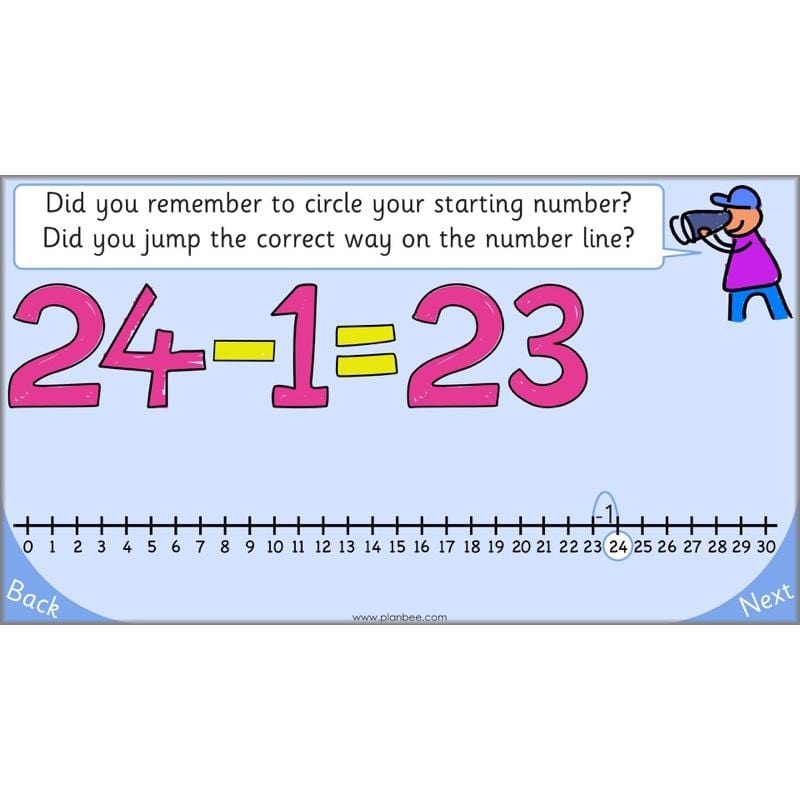 PlanBee Let's use numbers to 100 - Year 1 Maths resource pack