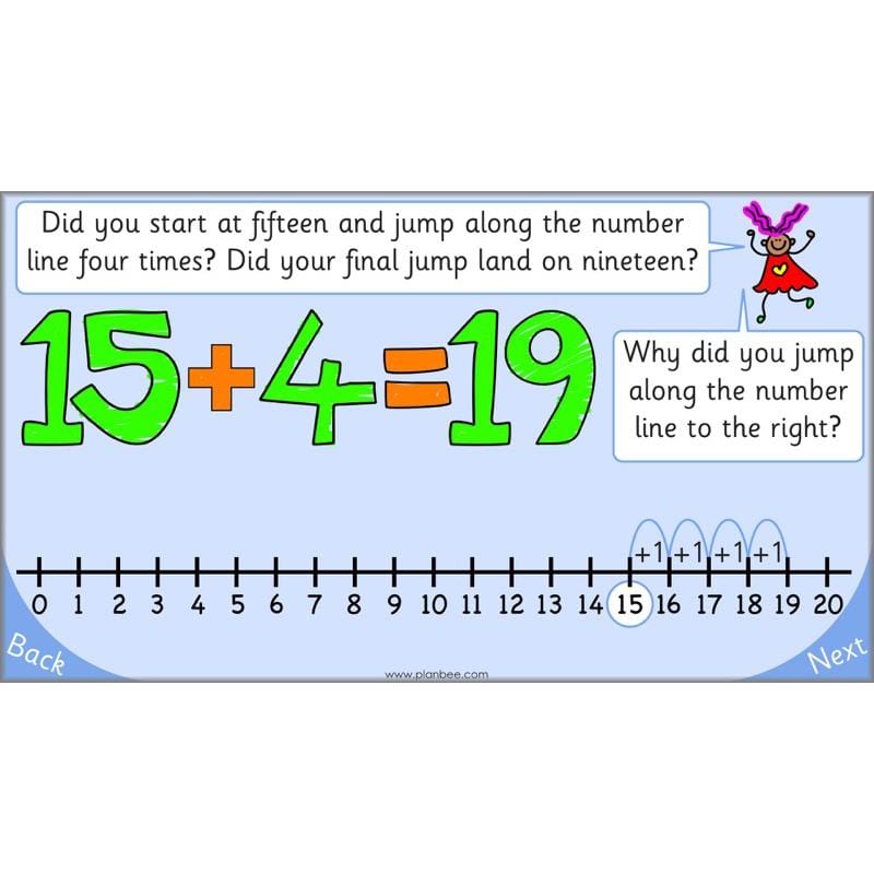 PlanBee Let's use numbers to 100 - Year 1 Maths resource pack