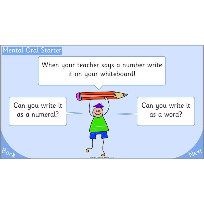 PlanBee Let's use numbers to 100 - Year 1 Maths resource pack