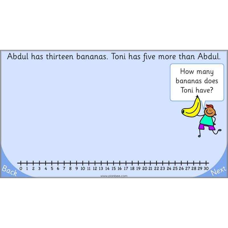 PlanBee Let's use numbers to 100 - Year 1 Maths resource pack