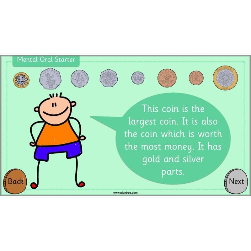 PlanBee Let's Use Pounds and Pence - KS1 Year 2 Maths - Measurement